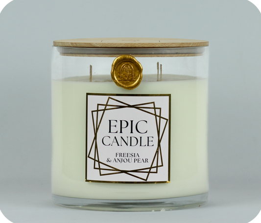 Big Candle, Epic Candle, Huge Candle, Longlife Candle, XXL Candle, Extra Long Burning Candle, Oversized Candle, Freesia Fragrance, Pear Fragrance