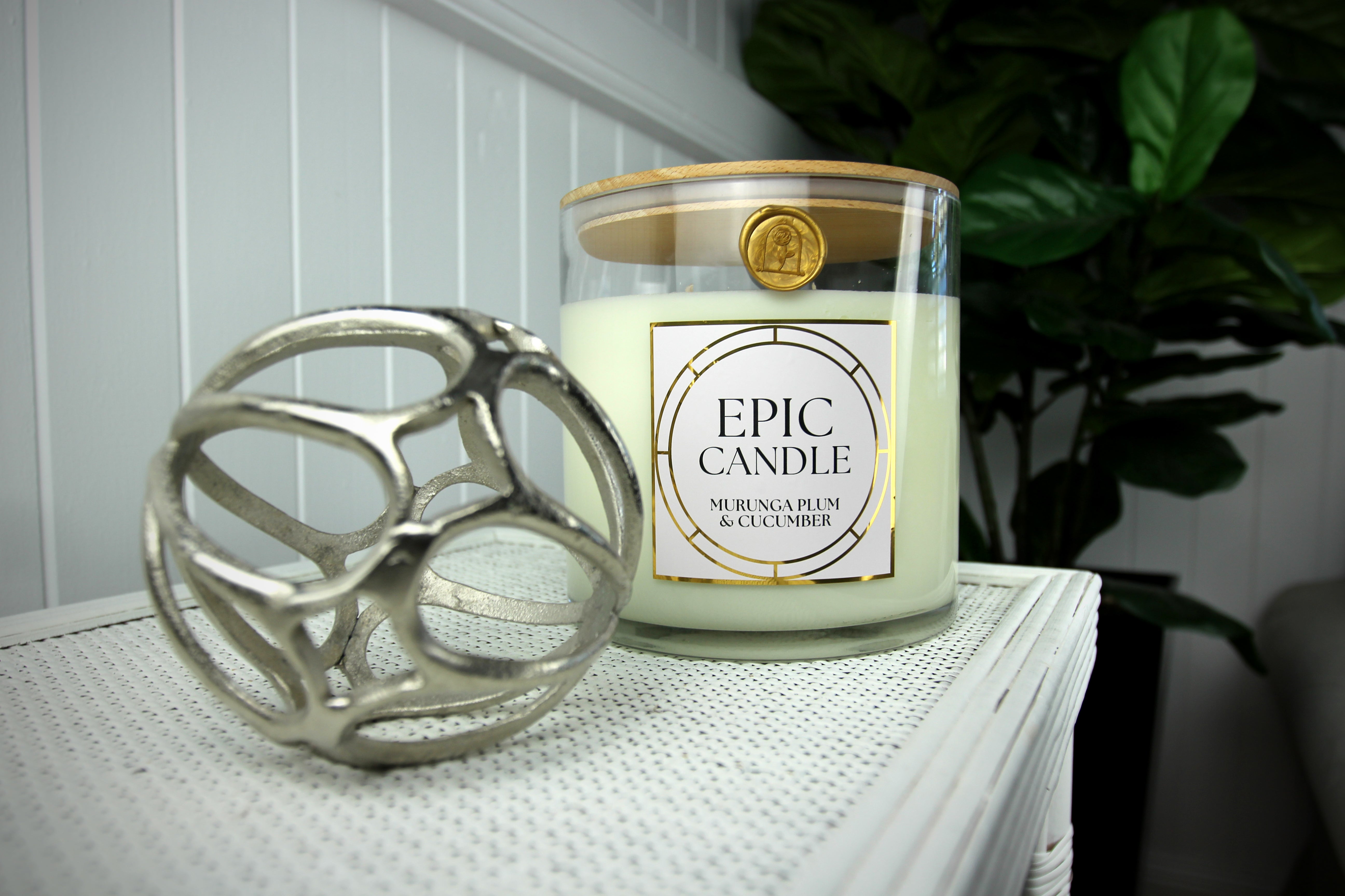 Big Candle, Epic Candle, Huge Candle, Longlife Candle, XXL Candle, Oversized Candle, Kakadu Plum, Cucumber, Extra Long Burning Candle