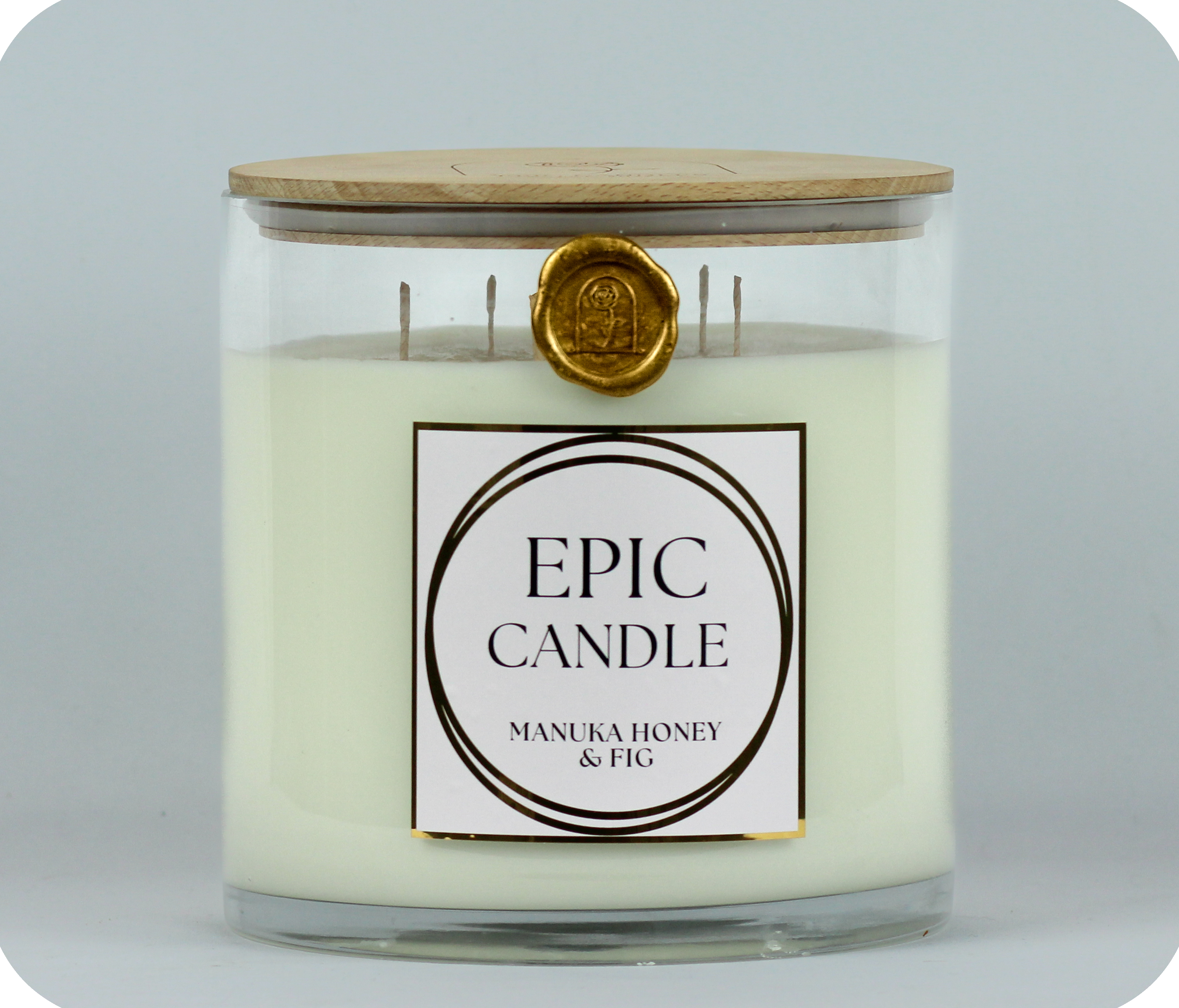 Big Candle, Epic Candle, Huge Candle, Longlife Candle, XXL Candle, Oversized Candle , Fig, Manuka Honey