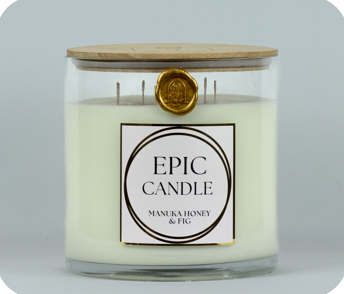 Big Candle, Epic Candle, Huge Candle, Longlife Candle, XXL Candle, Oversized Candle , Fig, Manuka Honey