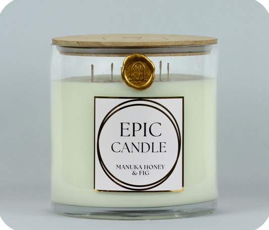 Big Candle, Epic Candle, Huge Candle, Longlife Candle, XXL Candle, Oversized Candle , Fig, Manuka Honey