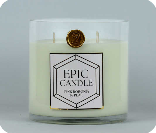 Big Candle, Epic Candle, Huge Candle, Longlife CandleBig Candle, Epic Candle, Huge Candle, Longlife Candle, Oversized Candle, XXL Candle, Extra Long Burning Candle, Boronia, Pear