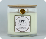 Big Candle, Epic Candle, Huge Candle, Longlife Candle, XXL Candle, Extra Long Burning Candle, Teakwood, Orange Blossom