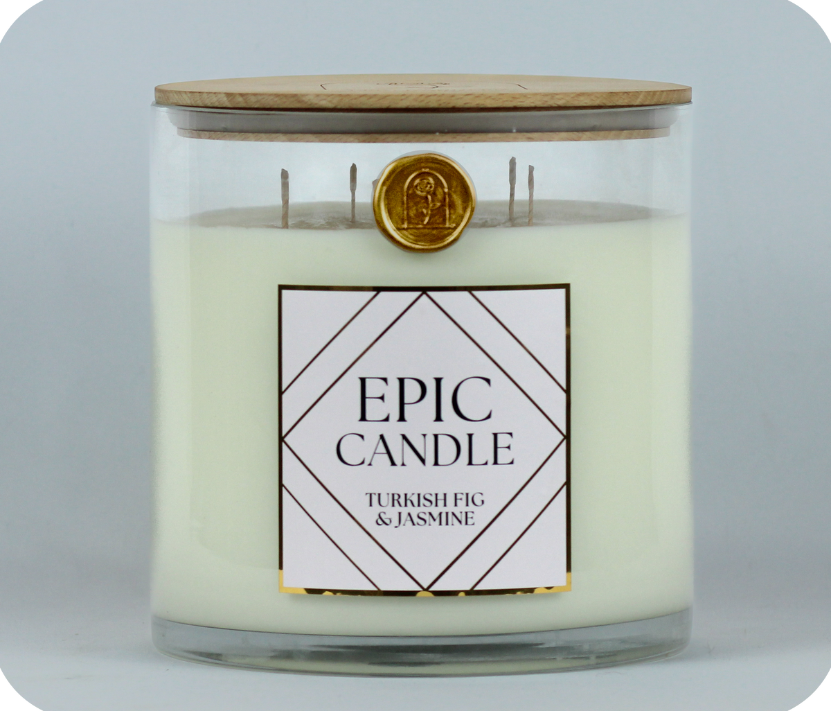 Oversized Candle, Extra Long Burning Candle, Giant Candle, XXL Candle, Fig, Jasmine, Epic Candle 