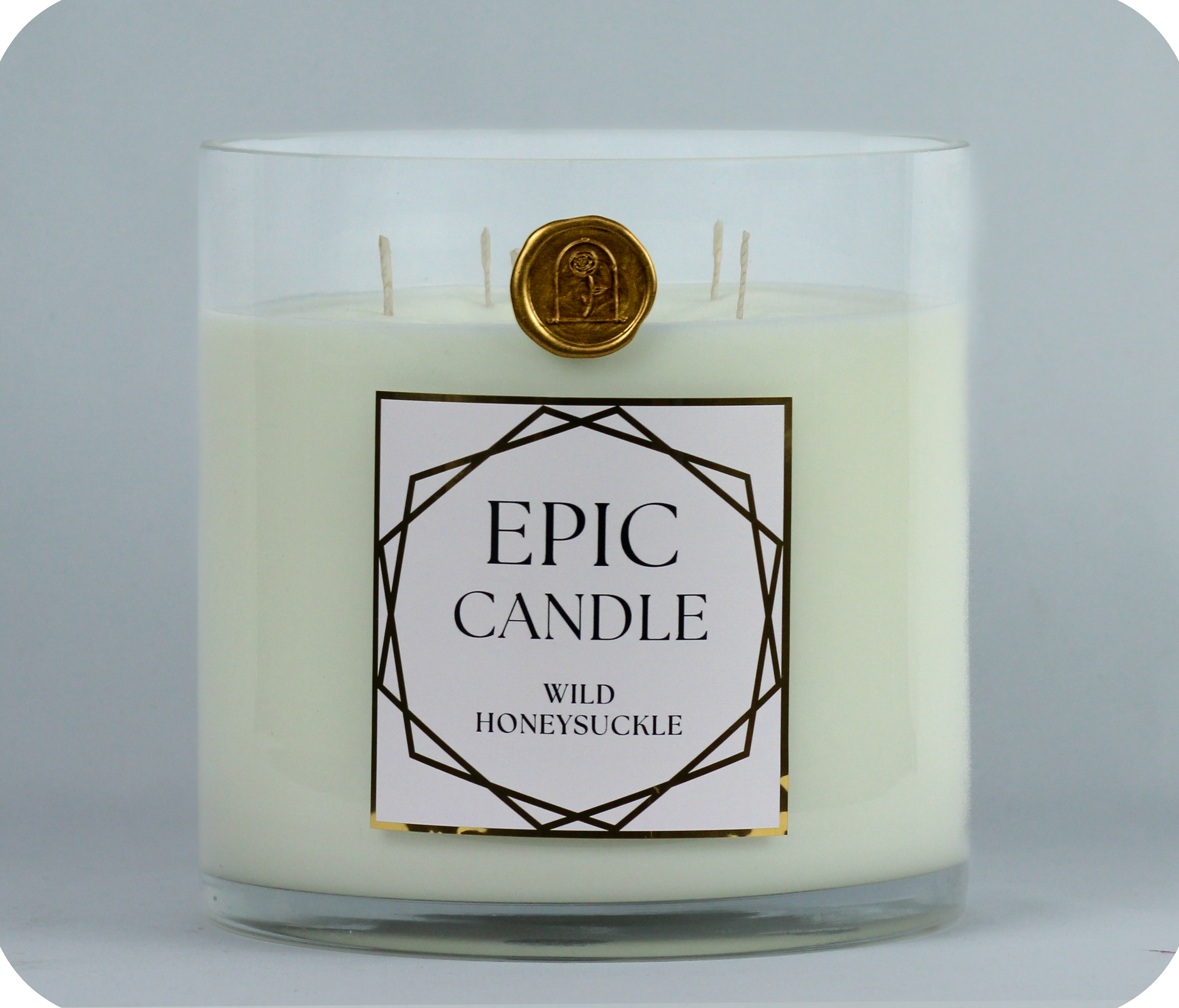 Big Candle, Epic Candle, Huge Candle, Longlife Candle, XXL Candle, Oversized Candle, Extra Long Burning Candle, Honeysuckle